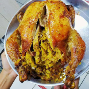 Como fazer Frango Recheado com Farofa em apenas 15 minutos!