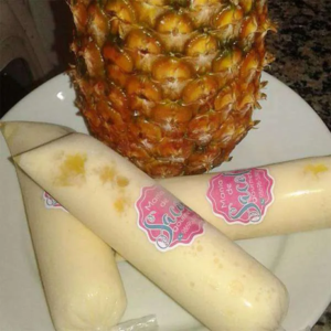 Como fazer um geladinho de abacaxi em 5 minutos com apenas 3 ingredientes!