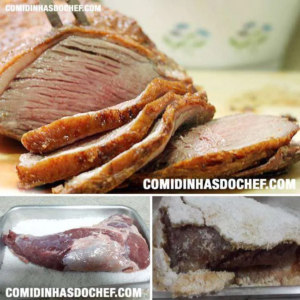 Como fazer Maminha no Forno com Sal Grosso em minutos com apenas 5 ingredientes!