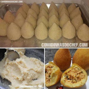 Como fazer coxinha profissional em minutos com 5 ingredientes!