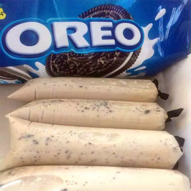sacolé de Oreo