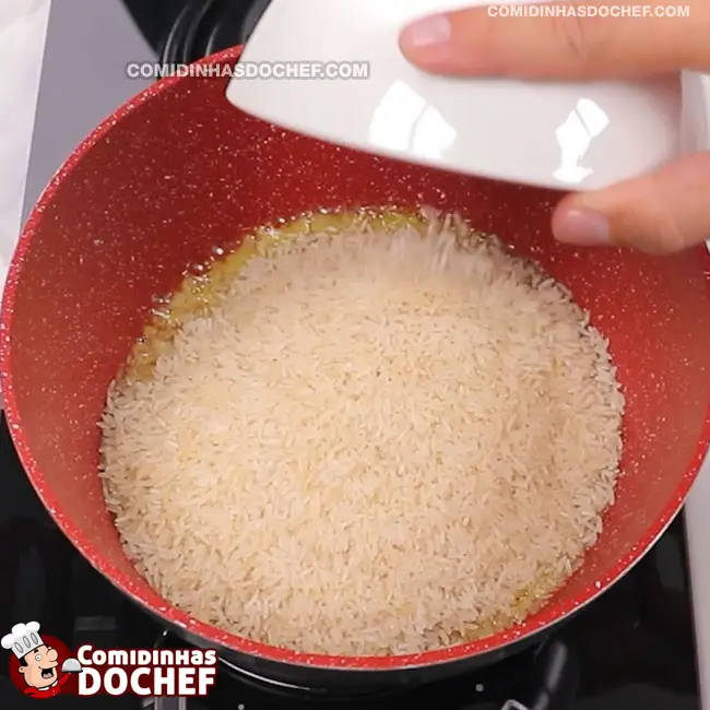 Arroz Doce - Passo 1