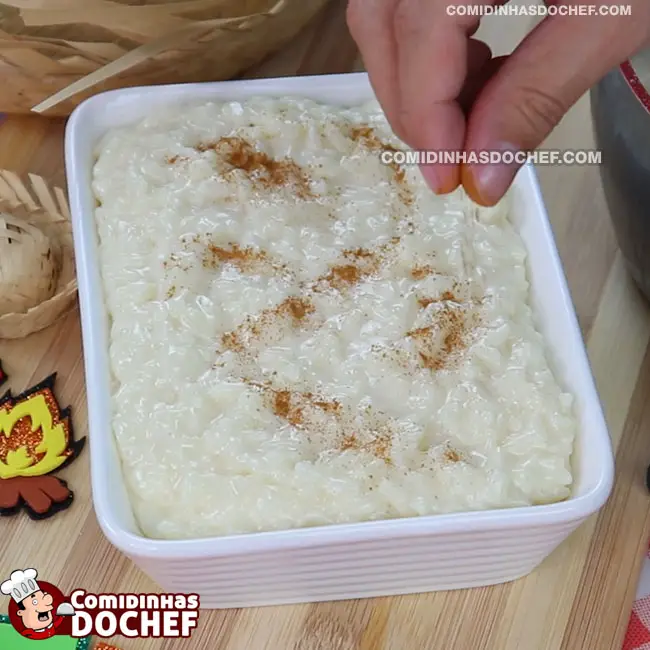 Arroz Doce - Passo 5