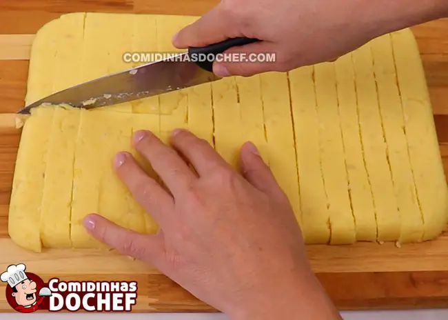 Polenta Frita de Boteco - Passo 7