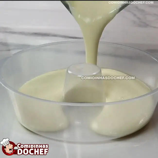 Sobremesa Nuvem de Coco - Passo 9