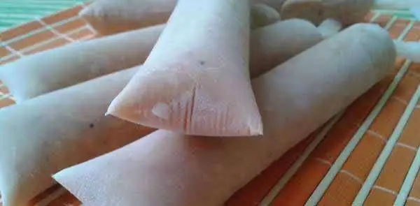 Sorvete ou Geladinho de Tapioca