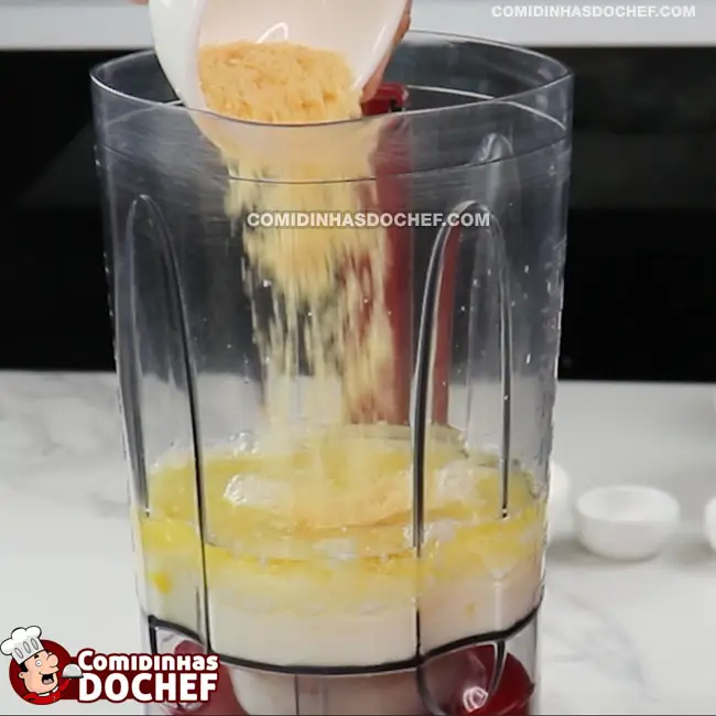 Torta Rápida de Liquidificador - Passo 1