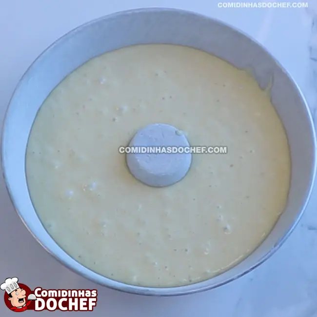 Bolo de Banana - Passo 2