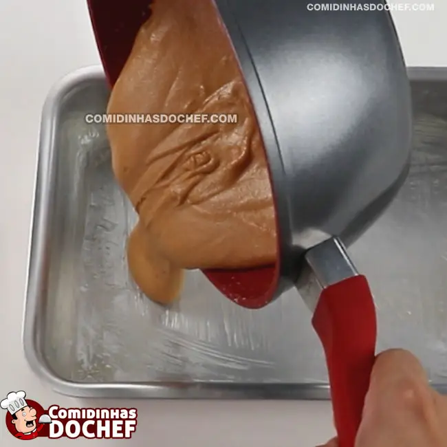 Doce de Leite em Pó de Corte - Passo 5