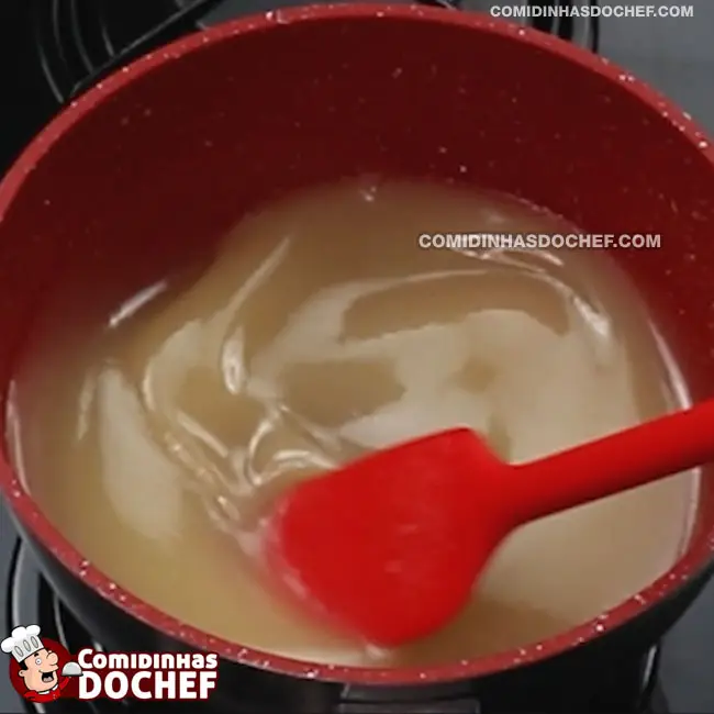 Doce de Leite em Pó de Corte - Passo 1