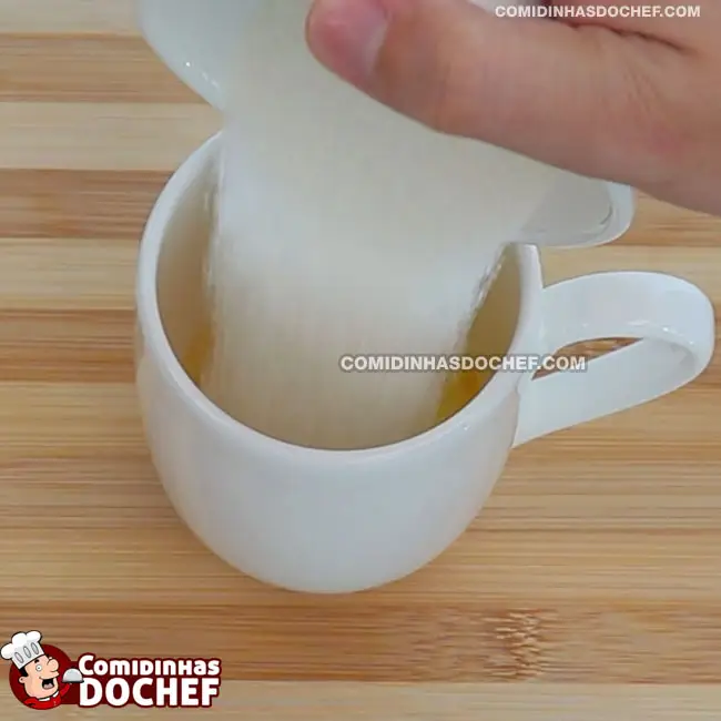 Brownie de Caneca - Passo 1