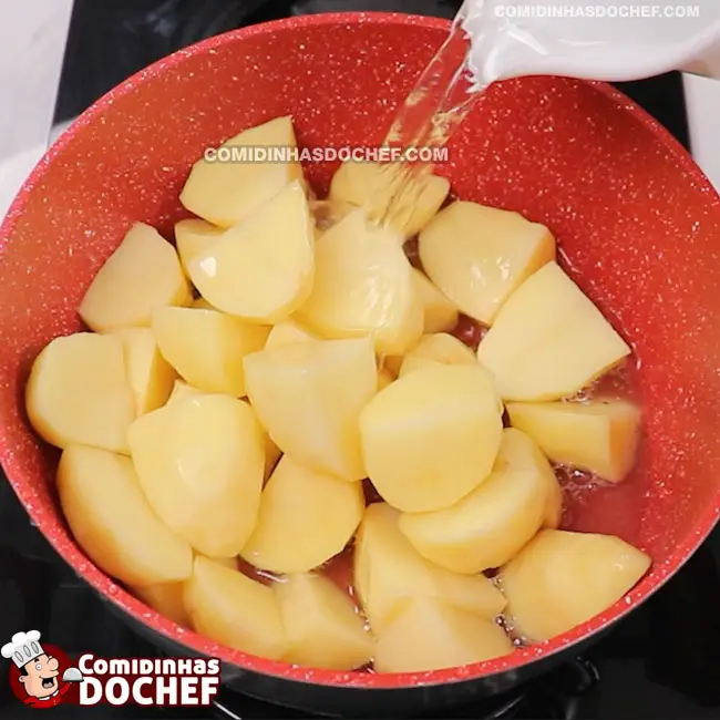 Receita de Purê de Batatas - Passo 1