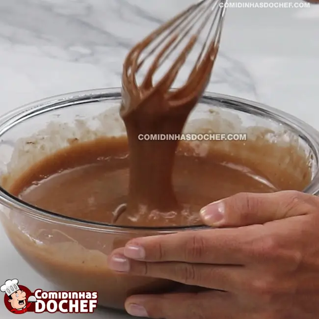Bolo Pudim de Chocolate - Passo 3