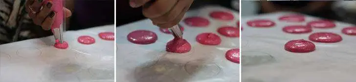 Como Fazer Macarons de Creme Brulé - Passo 3