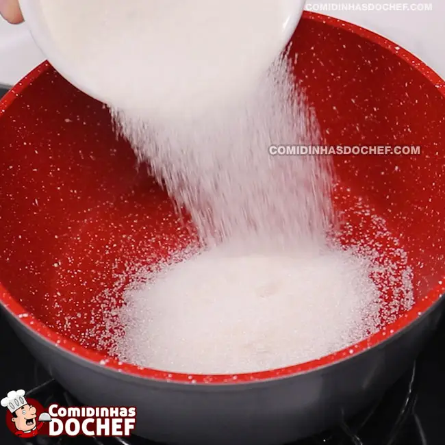 Receita de Bala de Café - Passo 1