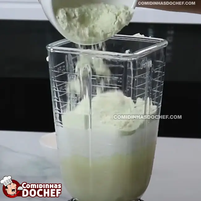 Bolo Mousse de Leite Ninho - Passo 1