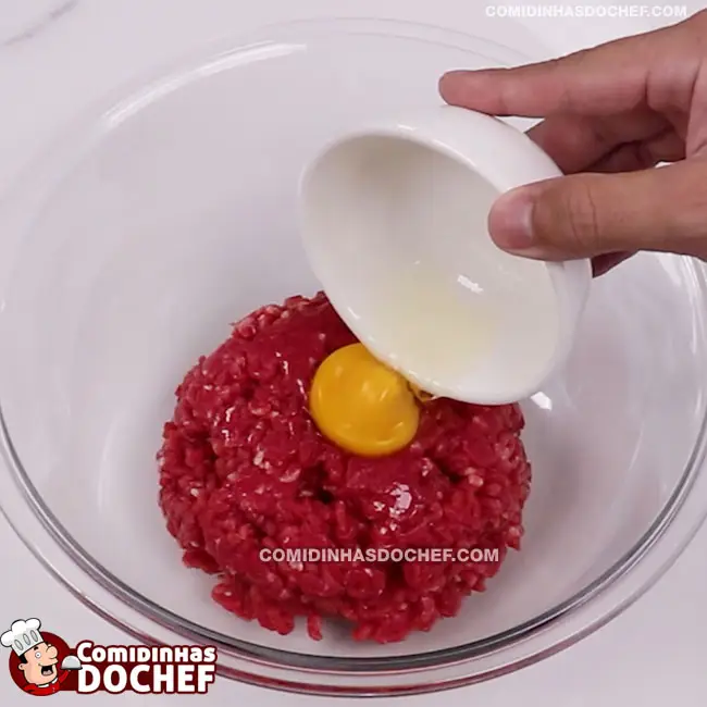 Almôndegas Gratinadas com Purê de Batatas - Passo 1
