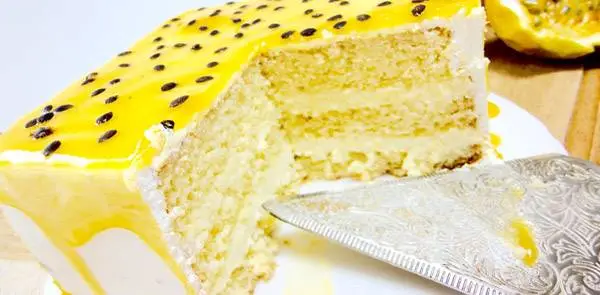 Bolo Gelado de Maracujá