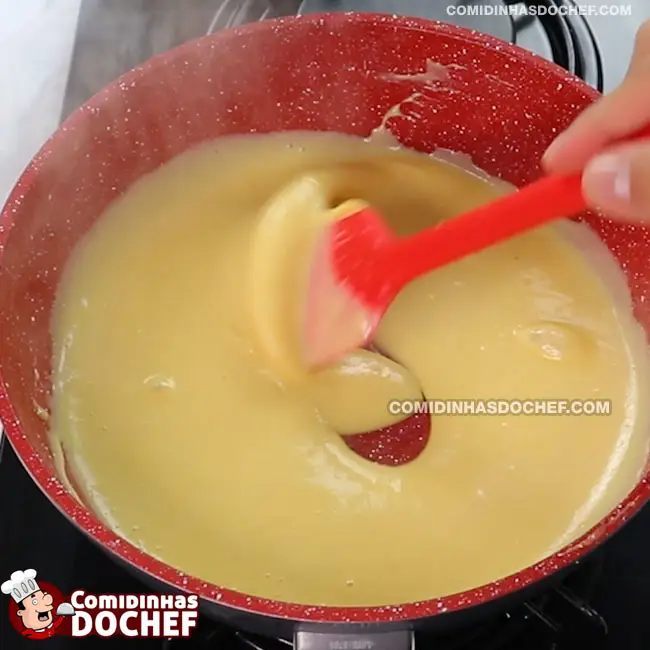 Receita de Curau na Marmita - Passo 6