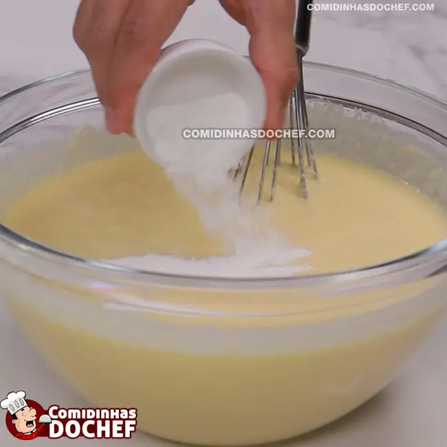 Bolo Gelado de Coco - Passo 4
