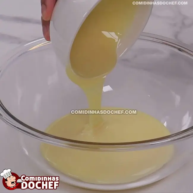 Bolo Gelado de Coco - Passo 1