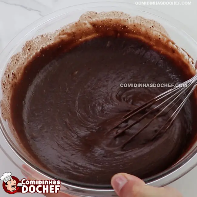 Brownie de Nescau - Passo 3