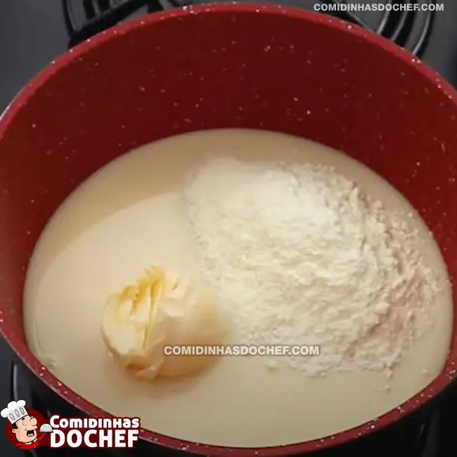 Escondidinho de Leite Ninho - Passo 1