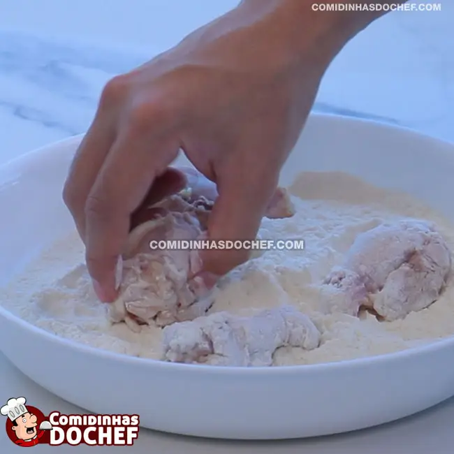 Frango Empanado Fácil - Passo 4