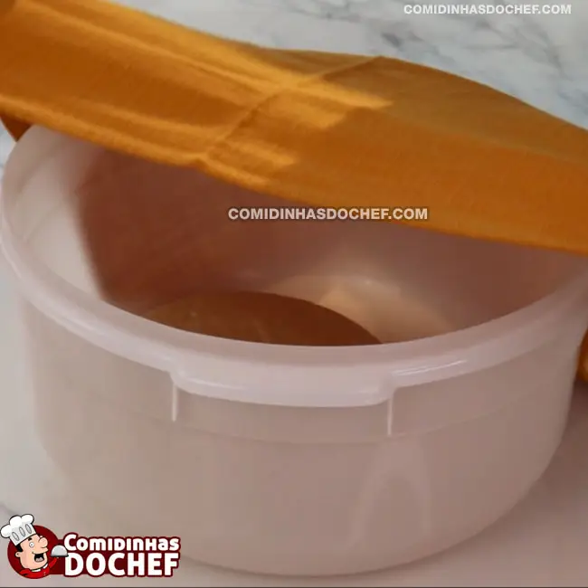 Pão Caseiro com Leite Ninho - Passo 3