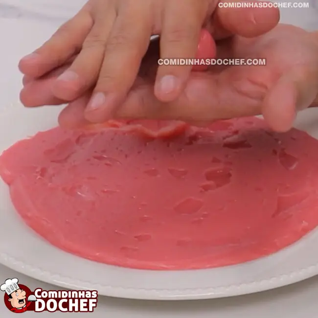 Brigadeiro de Morango Belga - Passo 4