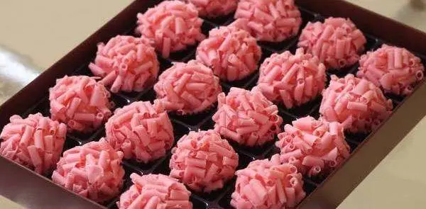 Brigadeiro de Morango Belga