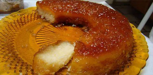 Pudim de Mandioca