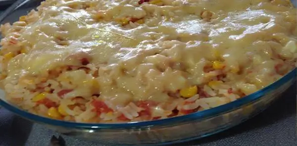 Receita de Arroz de Forno