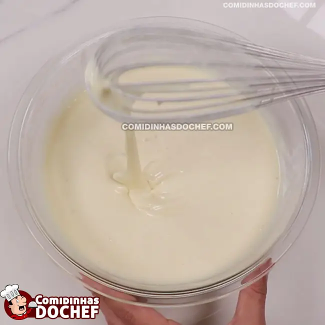 Receita de Bolo Pudim - Passo 2