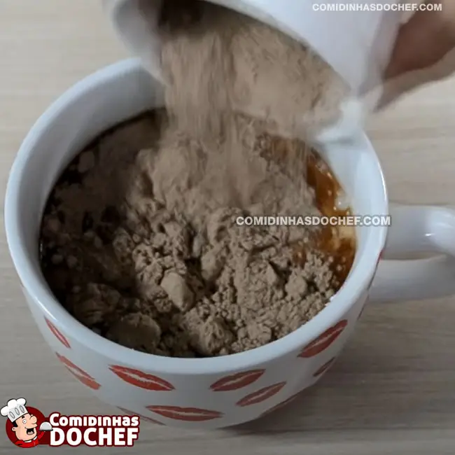 Receita de Chocolate Quente no Micro-ondas - Passo 2