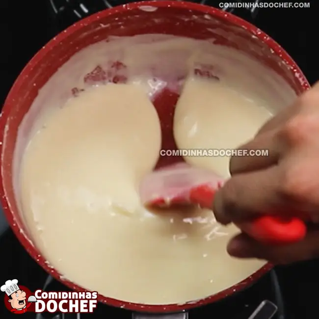 Recheio de Creme de Abacaxi Para Bolo - Passo 4