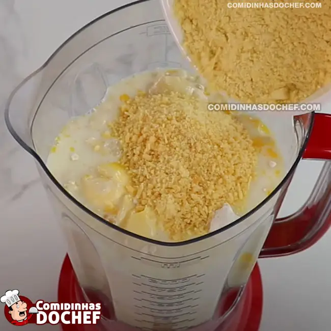Bolo de Fubá Cremoso - Passo 1