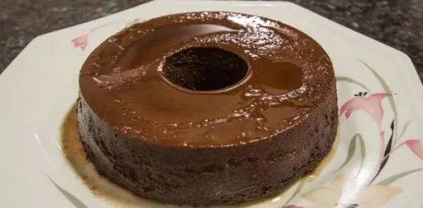 Pudim de Chocolate Simples