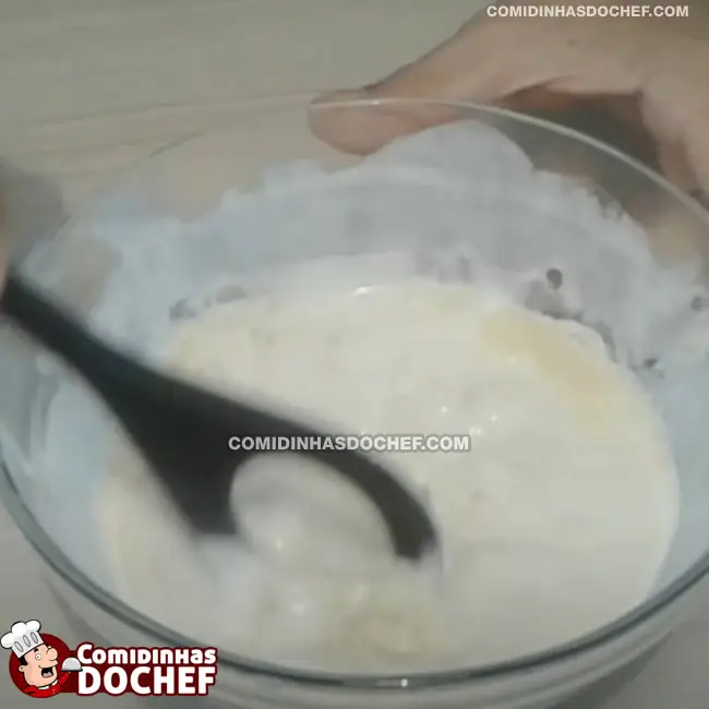Requeijão Cremoso com 2 Ingredientes - Passo 3