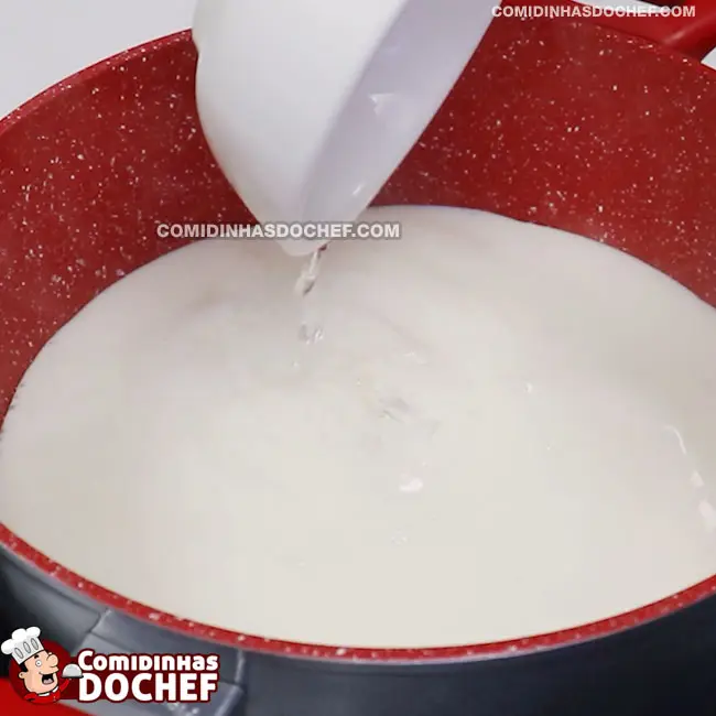 Queijo Caseiro Com 3 Ingredientes - Passo 1