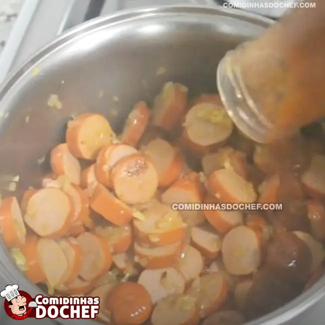 Molho para Cachorro-Quente - Passo 4