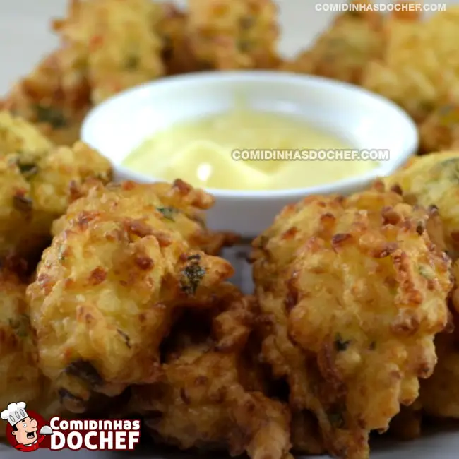 Receita de Bolinho de arroz - Passo 3