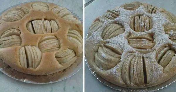 Receita de Bolo de Maçã da Regina