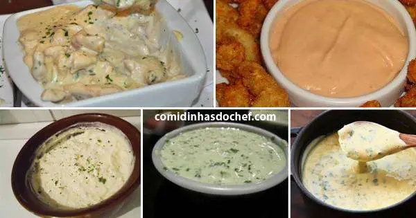 10 Receitas de Molhos