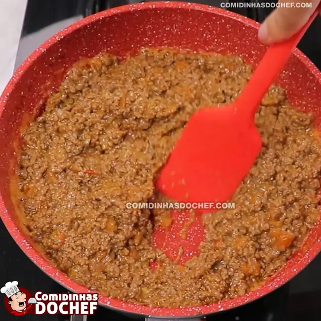 Escondidinho de Batata com Carne Moída - Passo 3