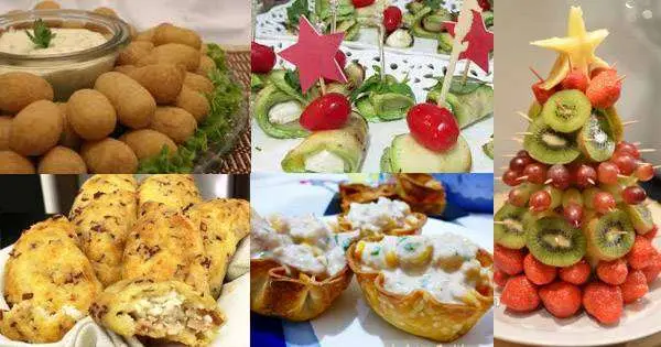 6 Receitas de Petiscos de Natal