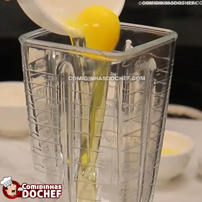 Receita de Pão Recheado - Passo 1