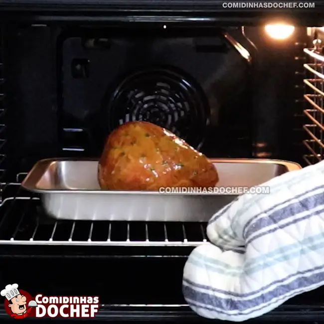 Receita de Tender de Natal - Passo 3