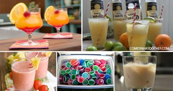 5 Receitas de Drinks