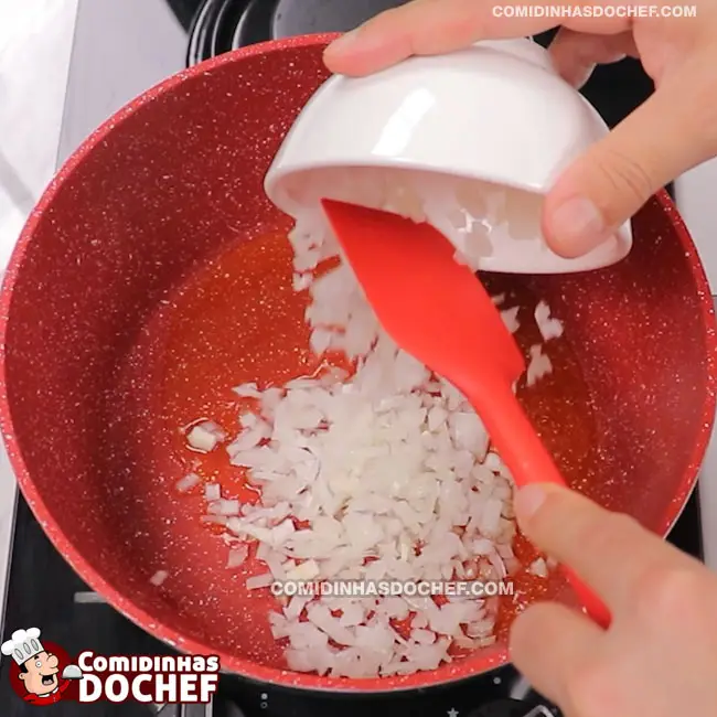 Receita de Arroz com Lentilha - Passo 2